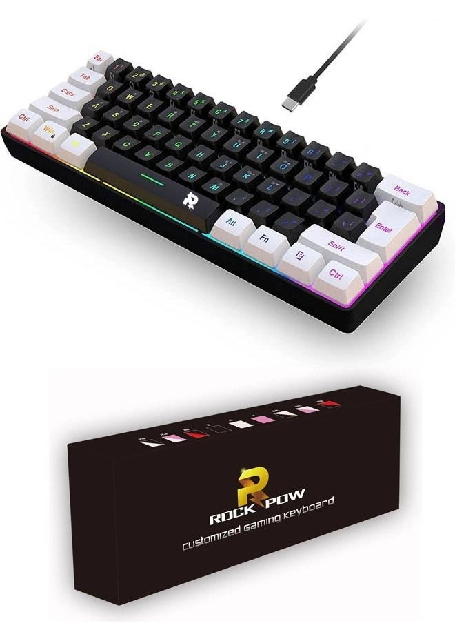 KBD61 61 Keys RGB Gaming Keyboard Review: 60% Mini Wired Waterproof &#8211; Is it Worth It?