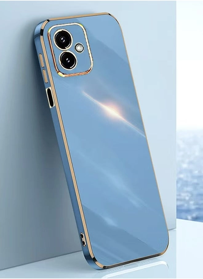 Motorola Moto G54 5G Case Review (Blue 01): Luxury Plating Soft Back Cover