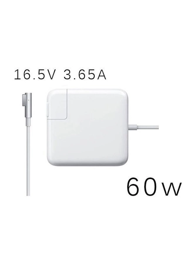 Replacement Magsafe Charging Adapter For Apple Macbook Pro 13-Inch White (Model Name: Magsafe)
