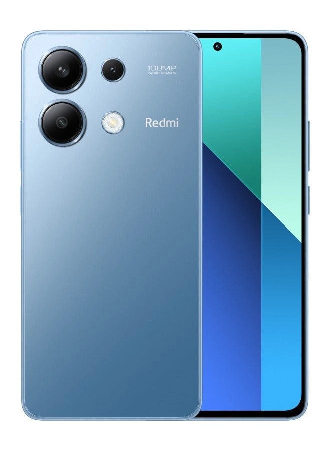 Redmi Note 13 Dual SIM Ice Blue 8GB RAM 256GB 4G (23124RA7EO, 23129RAA4G) Review