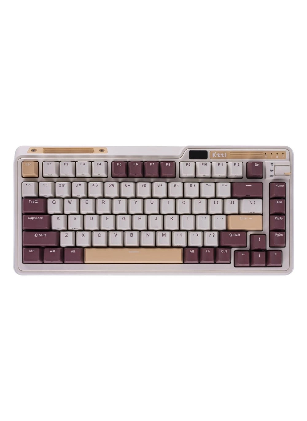 K75 PRO (Model Number: K75 PRO) Mousse Cake RGB 75% Wireless Mechanical Keyboard Review