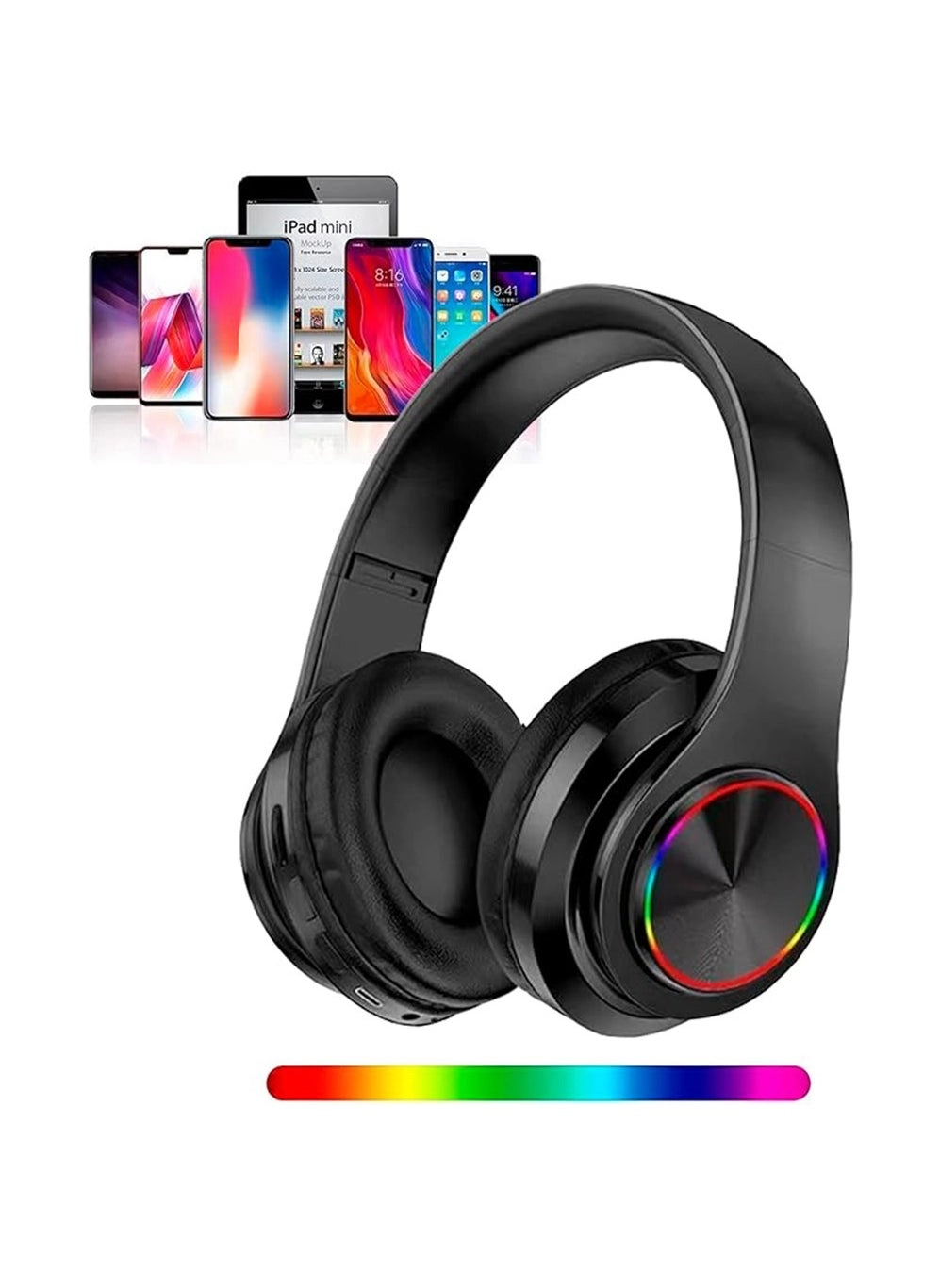 XP0157 Wireless Bluetooth Headphones Review: Colorful LED Lights &#038; Immersive Sound
