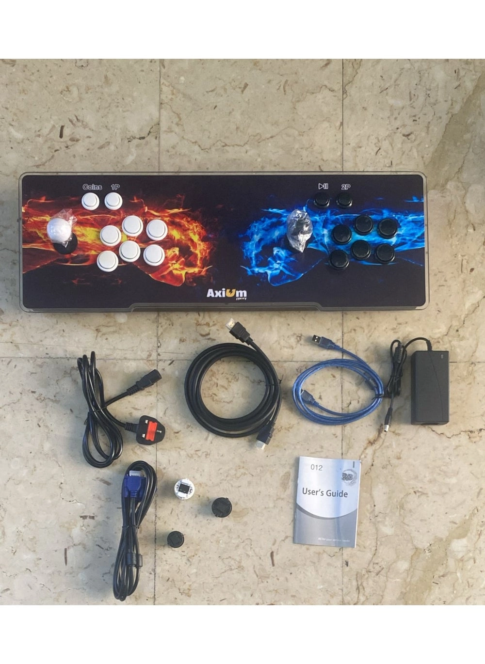 AXIUM DIY Arcade Cabinet Kit Review: 2 Player 2P Joysticks Replacement &#8211; Build &#038; Performance