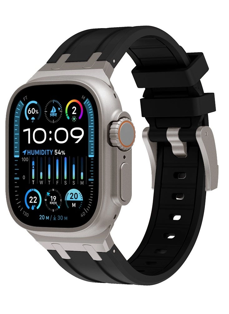 Sports Silicone Band &#038; Stainless Steel Adapter &#8211; 49 Apple Watch Band Review