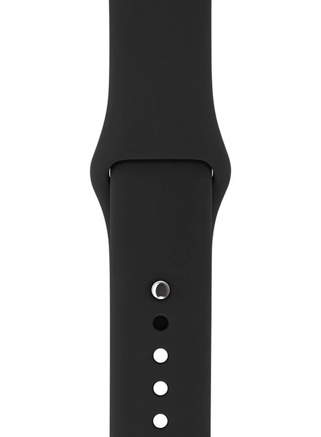 Silicone Replacement Band For Apple Watch 42mm Black (APS42B) Review
