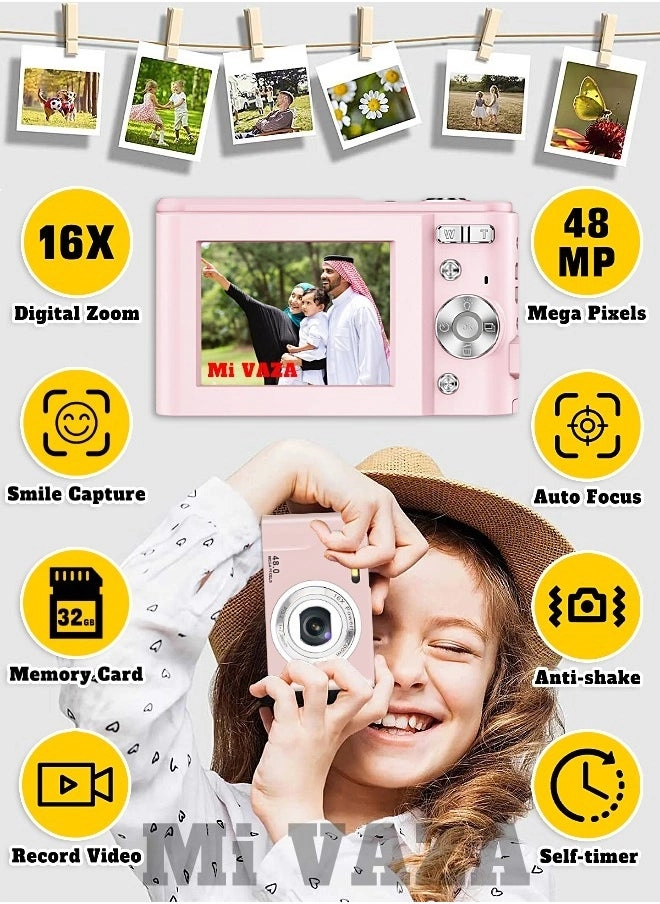 Mi VAZA MZ40958 (MZ40958) 1080P Mini Home Student Camera Review &#8211; 48 Megapixel HD