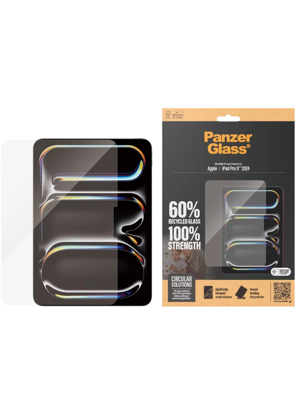 PanzerGlass® Screen Protector iPad Pro 11&#8243; 2024 (Model #2831) | Ultra-Wide Fit Review