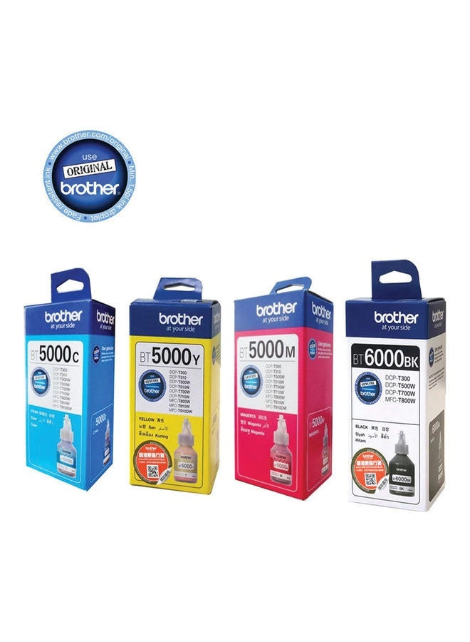 Brother BT6000 /5000 Bottle Set Ink Review: Multicolour Combo Pack