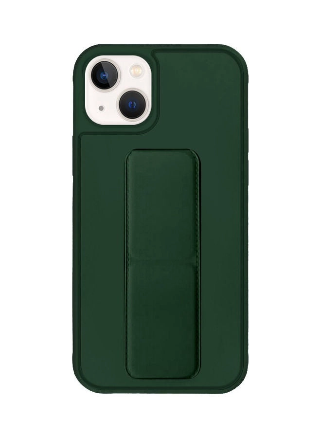 Protective Case Cover With Finger Grip Stand For iPhone 13 Dark Green (MG.Gripcase-13-Darkgreen) Review
