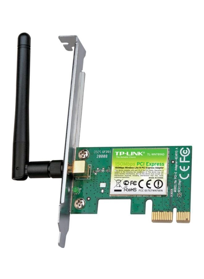 150Mbps Wireless Lite N PCI Express Adapter TL-WN781ND Review