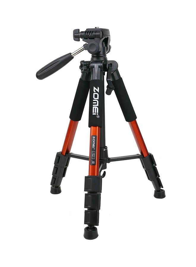 Portable Camera Tripod D5505C Review &#8211; Orange/Black DSLR Tripod
