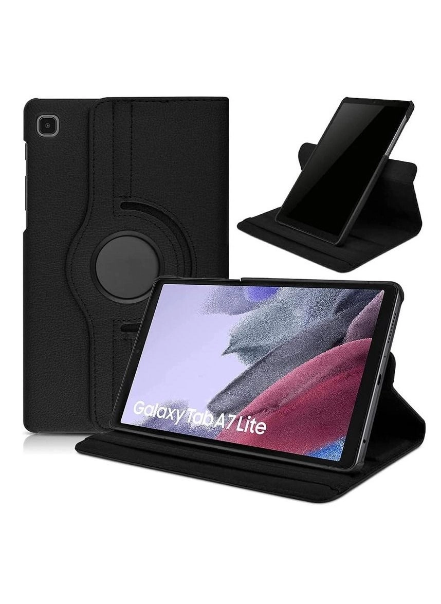Protective Case Cover for Samsung Galaxy Tab A7 Lite Black (Black 01)