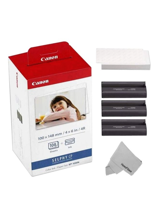 Color Ink And Paper Set Black (KP108P) Review