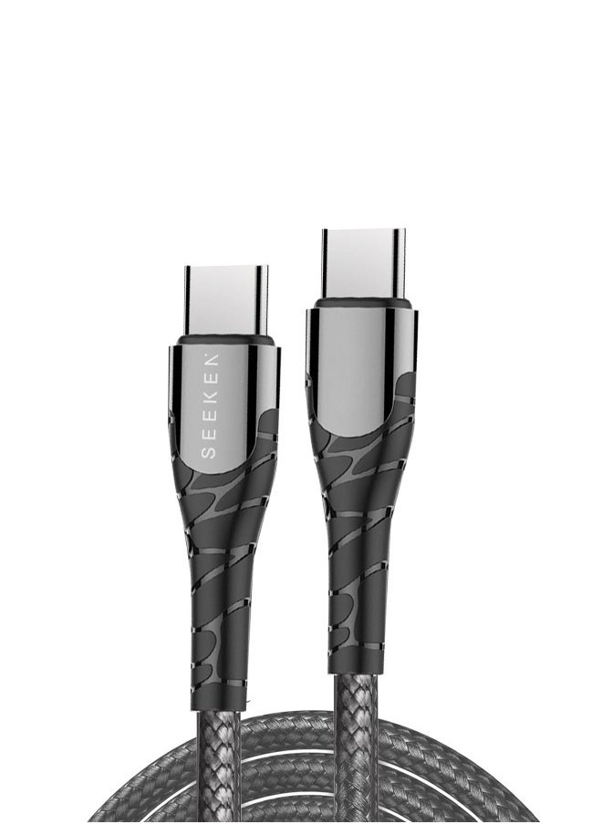 SEEKEN 65W Type-C TO C Charger Cable (2M) Review &#8211; Fast Charging &#038; Durability Test