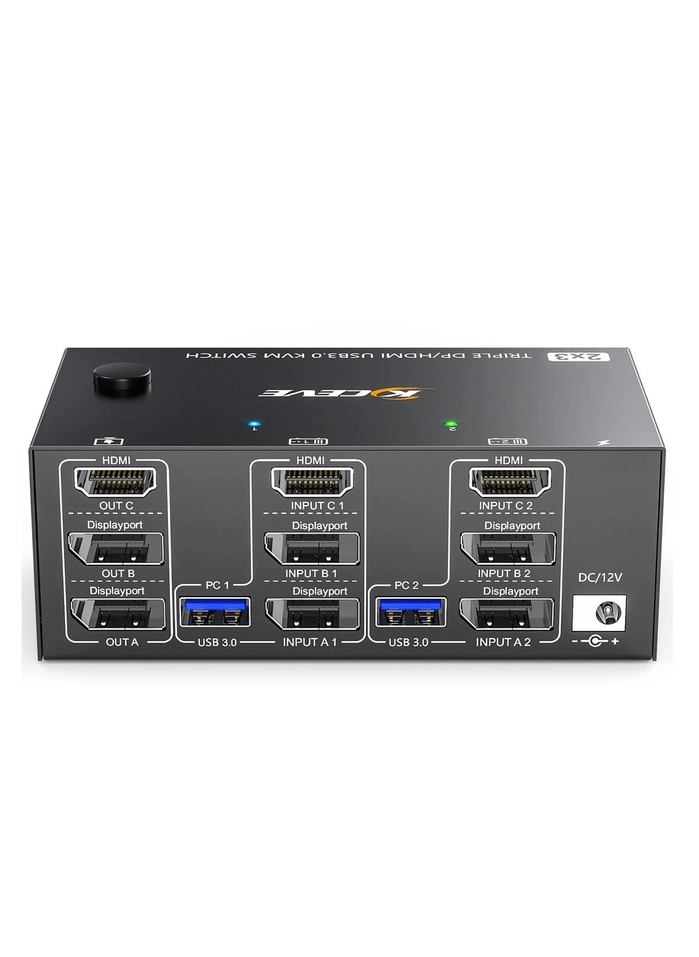 KVM Switch 3 Monitors 2 Computers 8K@60Hz 4K@144Hz Review