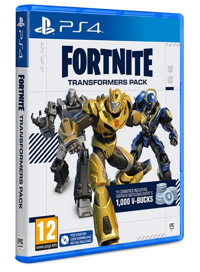Fortnite &#8211; Transformers Pack PS4 PEGI (5056635604361) Review &#8211; PlayStation 4 (PS4)