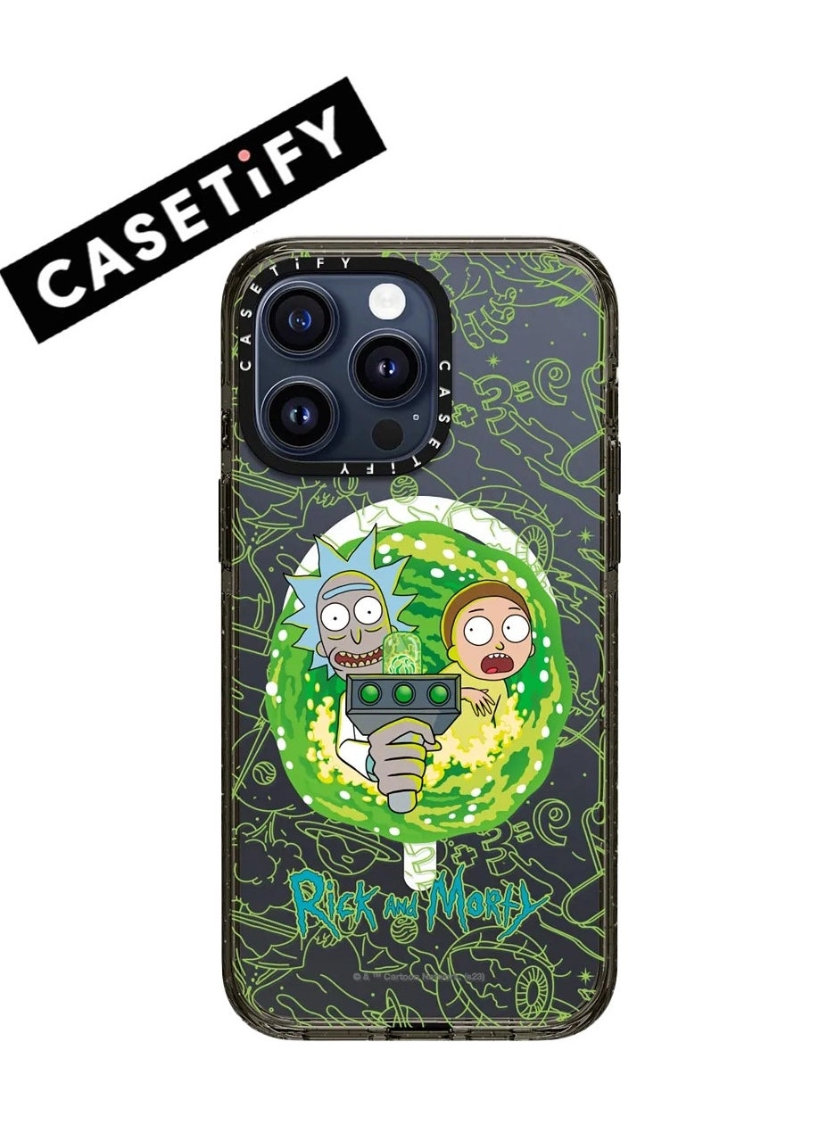 Apple iPhone 14 Pro Max Case Review: Rick and Morty Porta Magnetic Adsorption Phone Case &#8211; Semi transparent