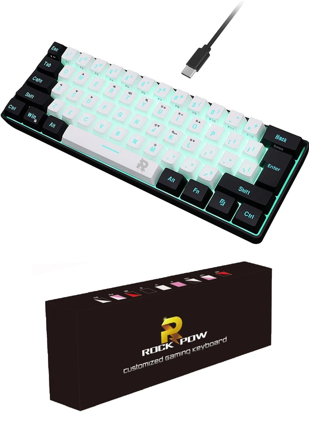 KBD61 61 Keys RGB Gaming Keyboard Review: 60% Mini Wired Waterproof &#8211; Your Tech Blog Name