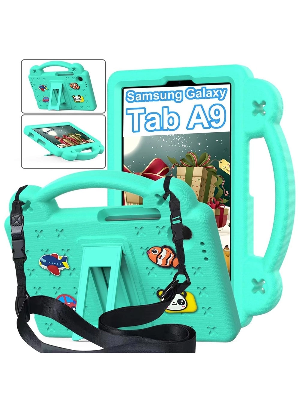 Shockproof Case Review for Samsung Galaxy Tab A9 (2023) SM-X110/X115/X117 &#8211; Green