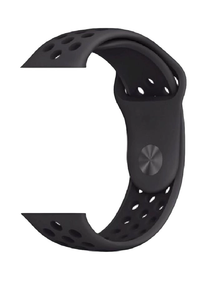 Apple Watch Band MNG23 (38mm/40mm/41mm) Silicone Sport Strap Black Review