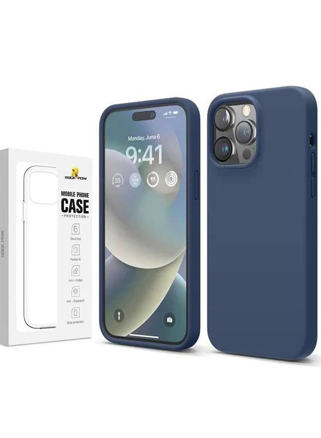 Rock Pow R13-SLO13 iPhone 14 Pro Max Case Review: Jean Indigo Liquid Silicone Protection
