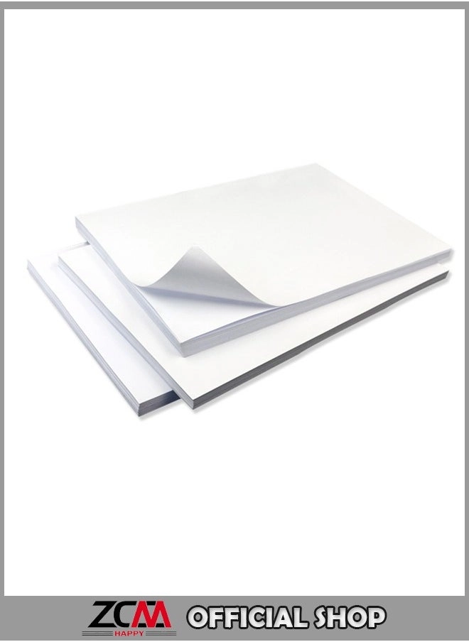 100 Sheets A4 High Glossy Sticky Photo Graphic Waterproof Paper (A4BGJXZ-202) Review