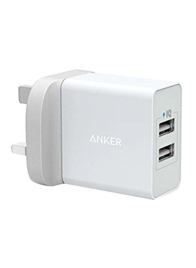 A2021K21 24W 2-Port USB Wall Charger White Review