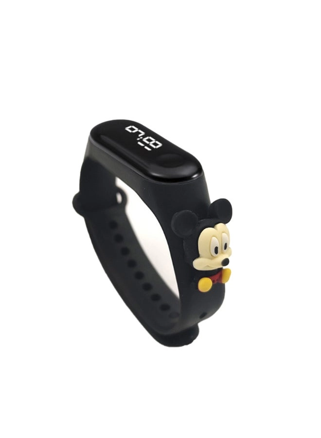 M3 Cartoon Children&#8217;s LED Electronic Waterproof Touch Watch Black (ZN20211202) Review