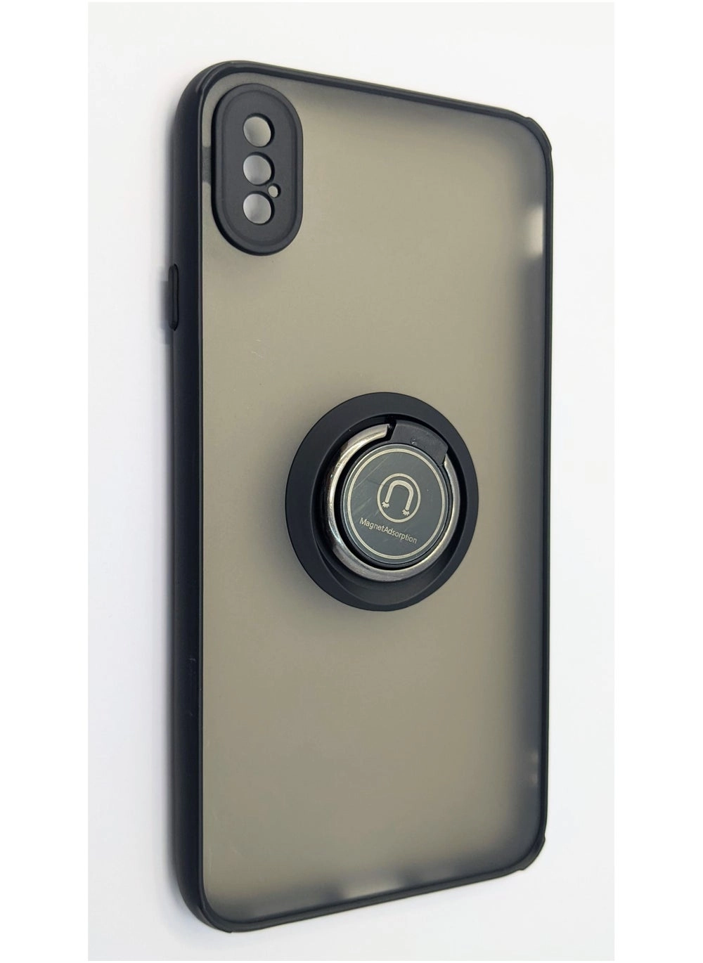 iPhone X/Xs Protective Back Cover Ring with Magnet Case (Black) Review &#8211; 5.8&#8243;