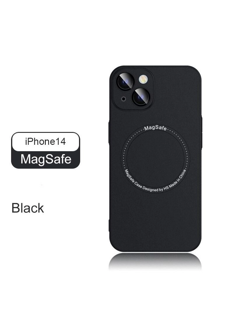 Slim Case for iPhone 14 Ultra Thin Slim Matte Magnetic Magsafe Wireless Charging Case for Apple iPhone 14 6.1 Black Review