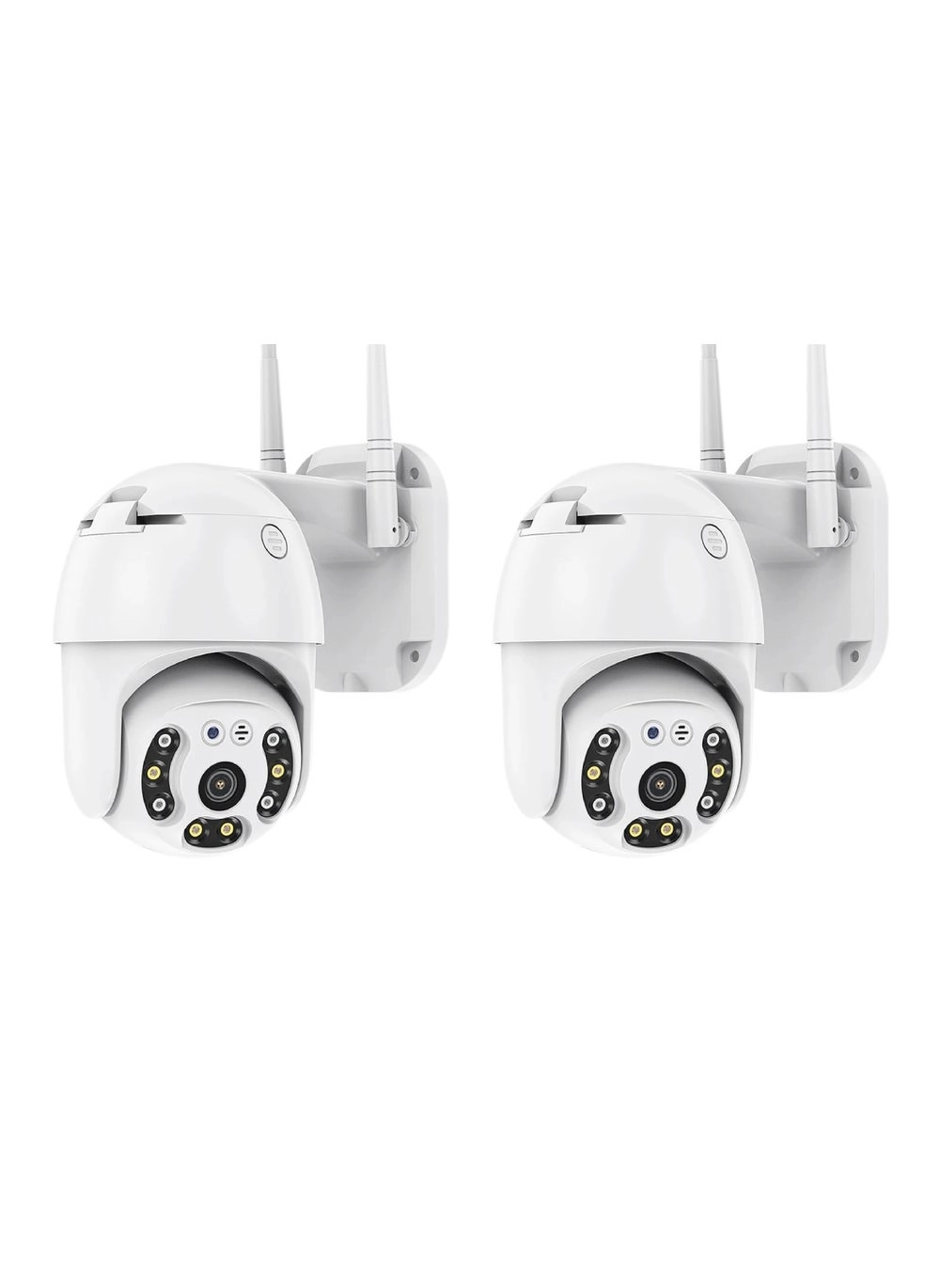 2 Pcs 1080P Full HD Outdoor Security Camera System Review (Wireless Camera)