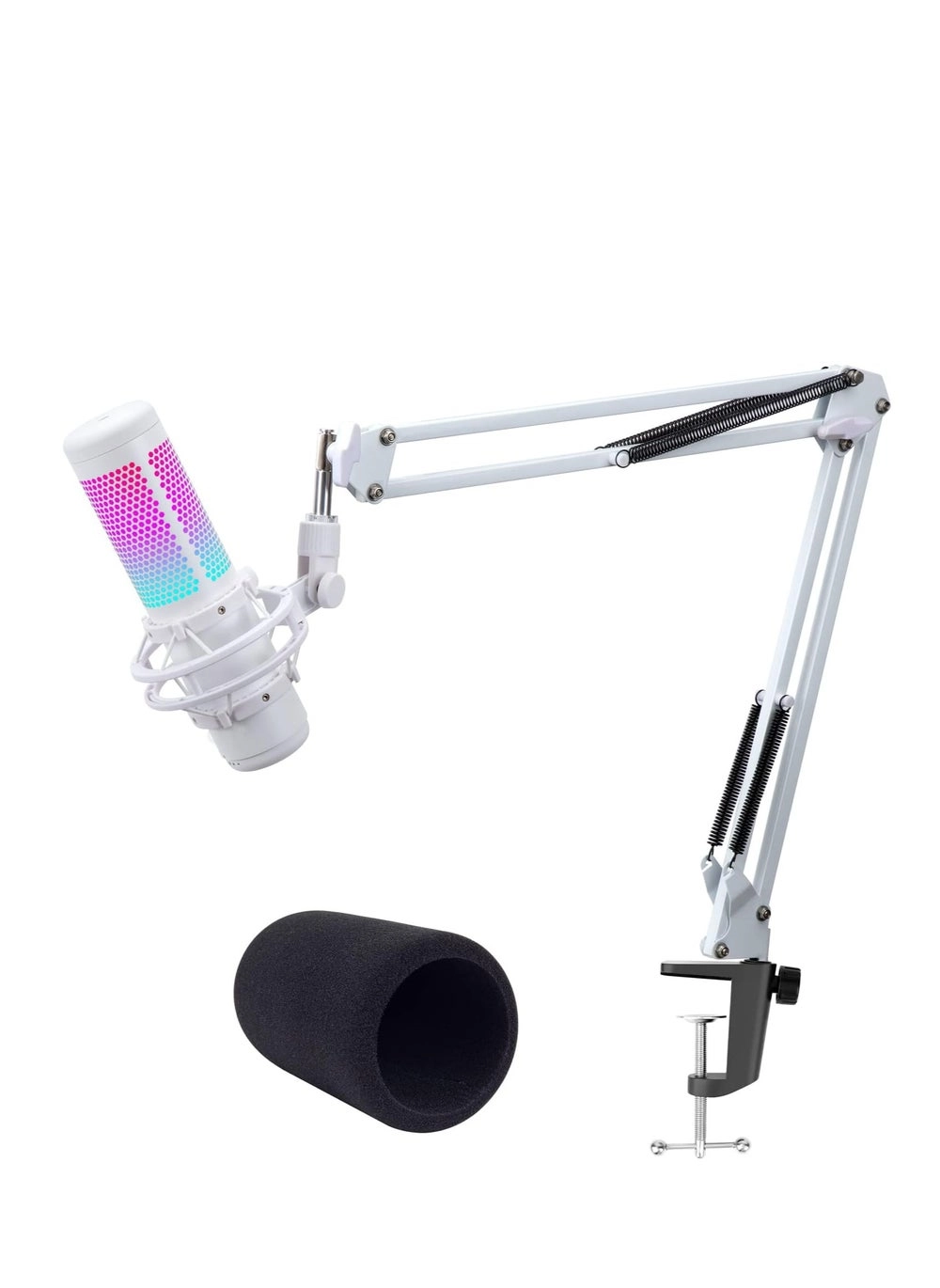 YOUSHARES White Boom Arm for HyperX QuadCast S Review &#8211; No Model Number Provided