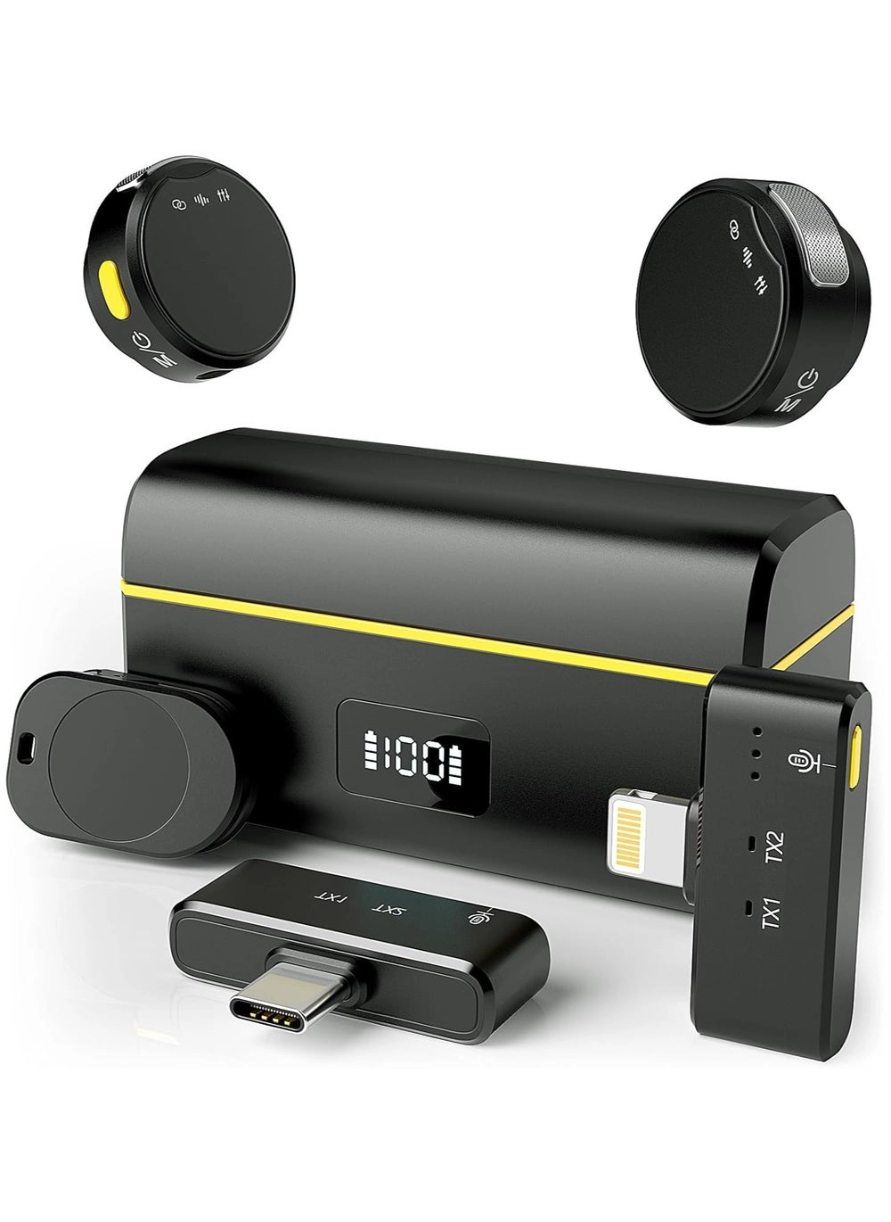 Wireless Lavalier Microphone M9 Review: iPhone/Android Compatible Mini Mic