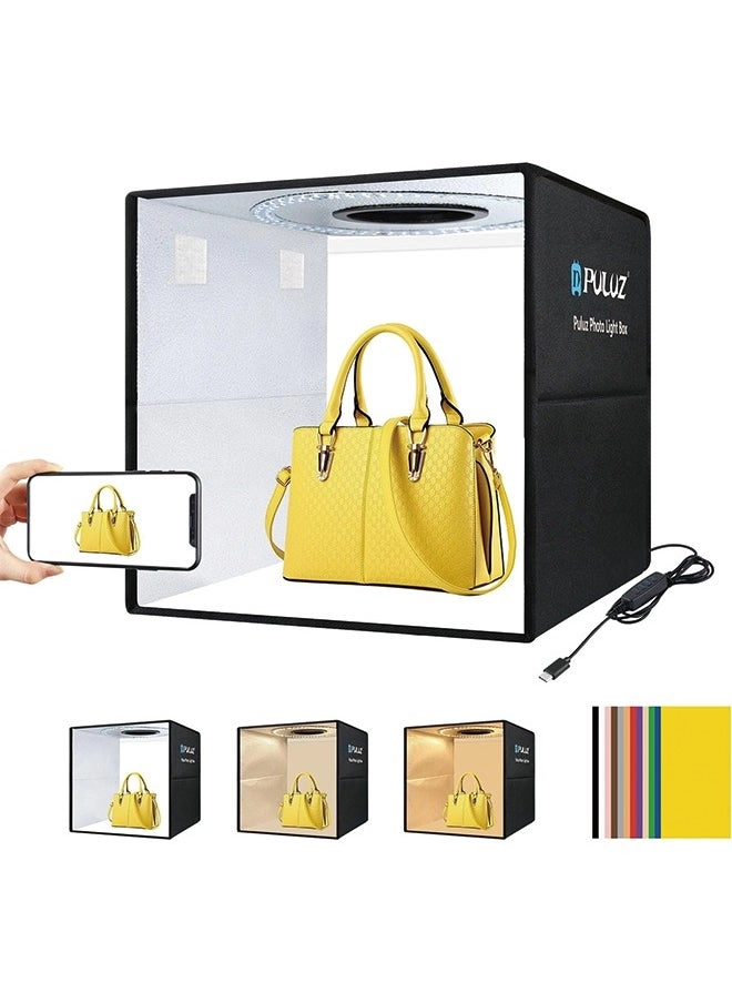 PULUZ Portable Foldable Light Box Photography Kit (MLYX00324) Review: 160 LEDs &#038; 6 Backdrops