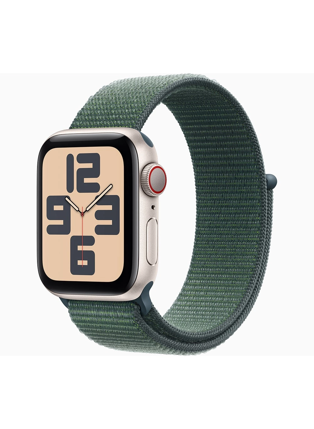 Apple Watch SE (2024) GPS 44mm Starlight Aluminium Case With Lake Green Sport Loop (MXEW3QA/A) Review