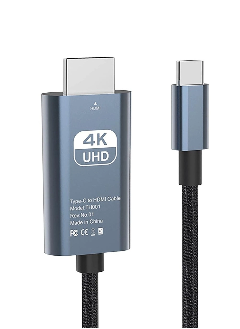 4K@60Hz Ultra HD Nylon Braided USB Type C to HDMI Cable (2mtr) Review
