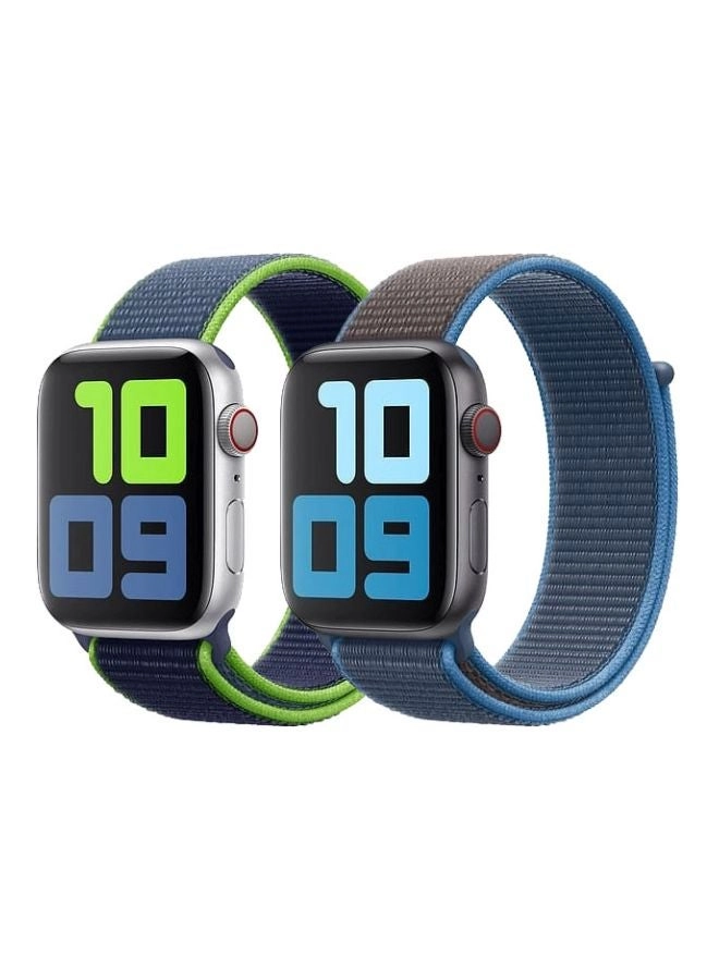 Pack Of 2 Replacement Nylon Straps for Apple Watch (AP3008) Review