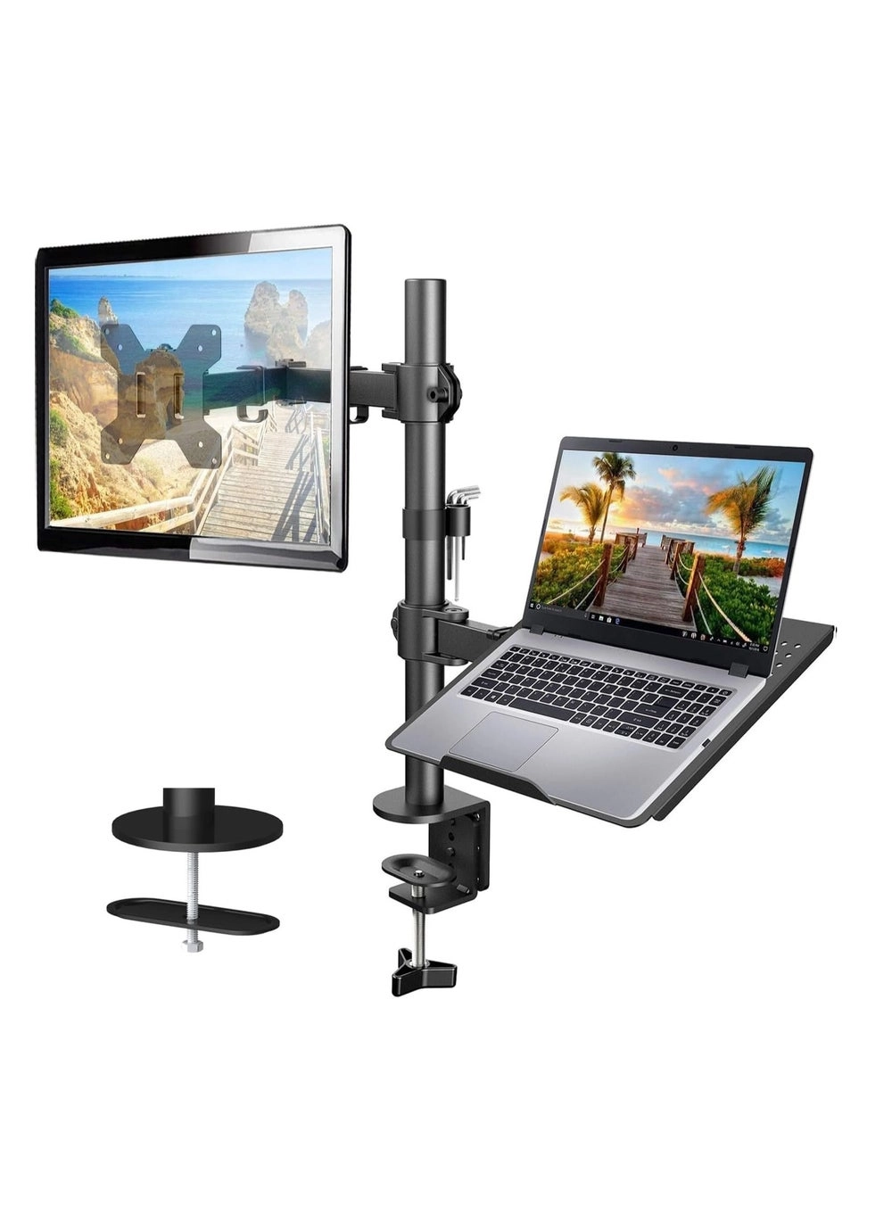 Laptop Monitor Mount Review: style 6 &#8211; Holds 13-27 inch Screens