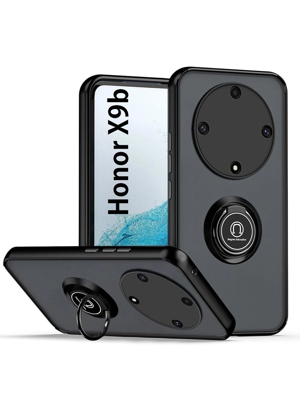 Case For Honor X9b 5G: Rotational Metal Ring Grip Review (Model Number: Honor X9b)