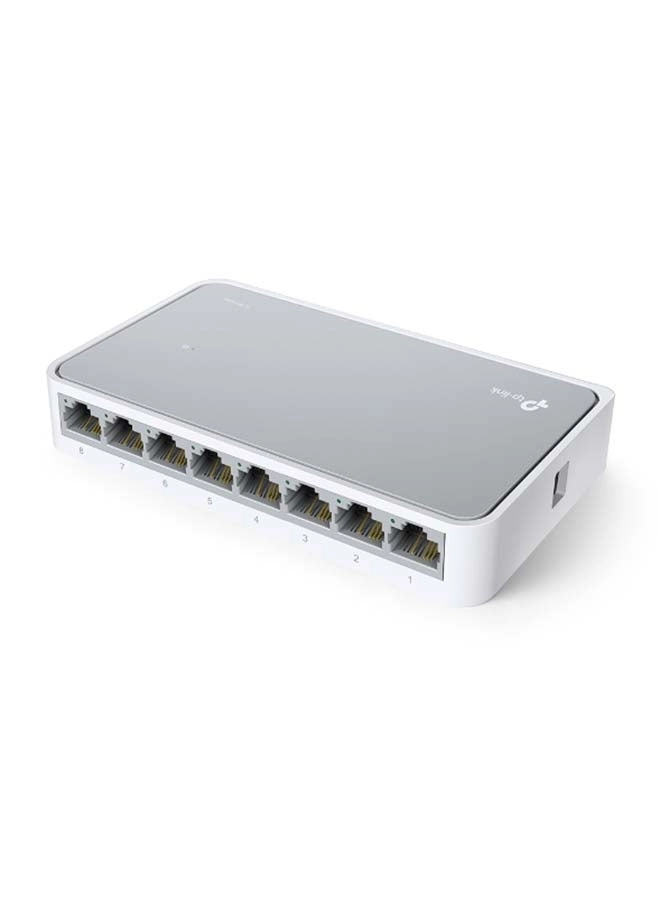 8-Port 10/100Mbps Desktop Switch White (TL-SF1008D) Review