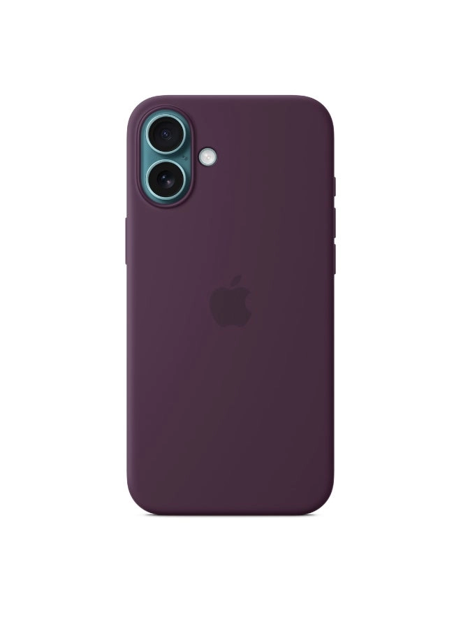 iPhone 16 Plus Silicone Case with MagSafe (MYYD3ZM/A) &#8211; Plum Review