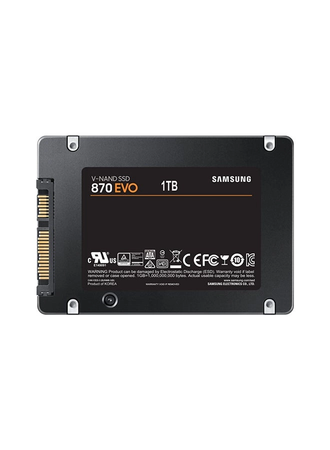 Samsung 870 EVO 1TB MZ-77E1T0BW SATA III Internal SSD Review