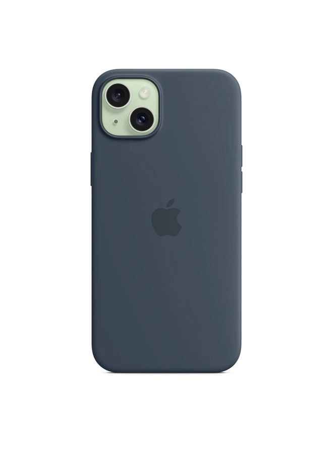 iPhone 15 Plus Silicone Case with MagSafe (MT123ZM/A, MXQT3ZM/A) &#8211; Storm Blue Review