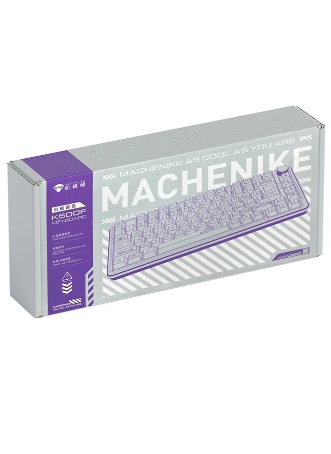 Machenike K500F-B81 Mechanical Keyboard Review: 75% Compact Gaming Keyboard