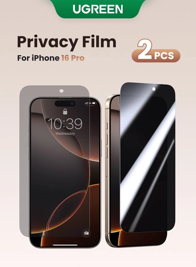 UGREEN SP637 2Pack iPhone 16 Pro Privacy Screen Protector Review (6.3 Inch)