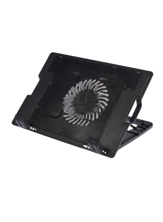 Laptop Cooling Pad With Stand Black (1552940761-1067) Review