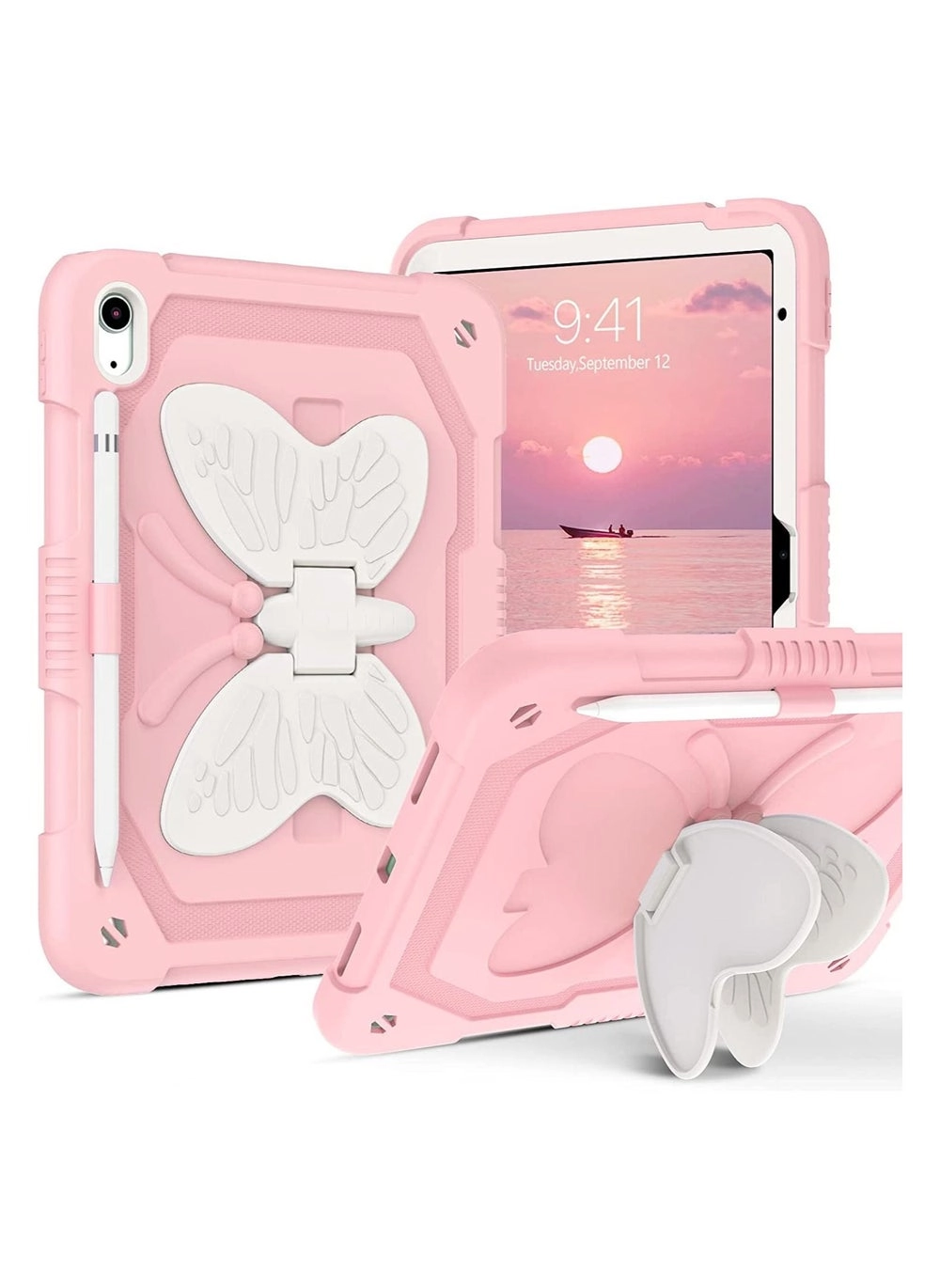 iPad 10.9 Case 2022 10th Generation Butterfly Wings Kickstand Review