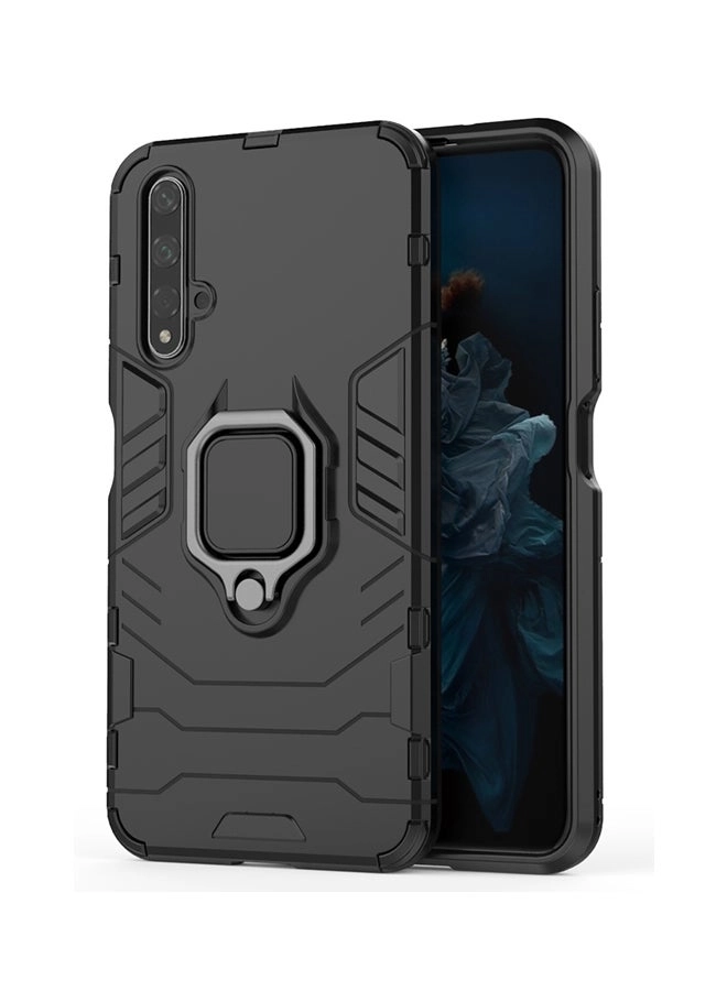 Protective Case Cover With Finger Ring For Huawei Nova 5T (Nv5t-41a) Black &#8211; Review