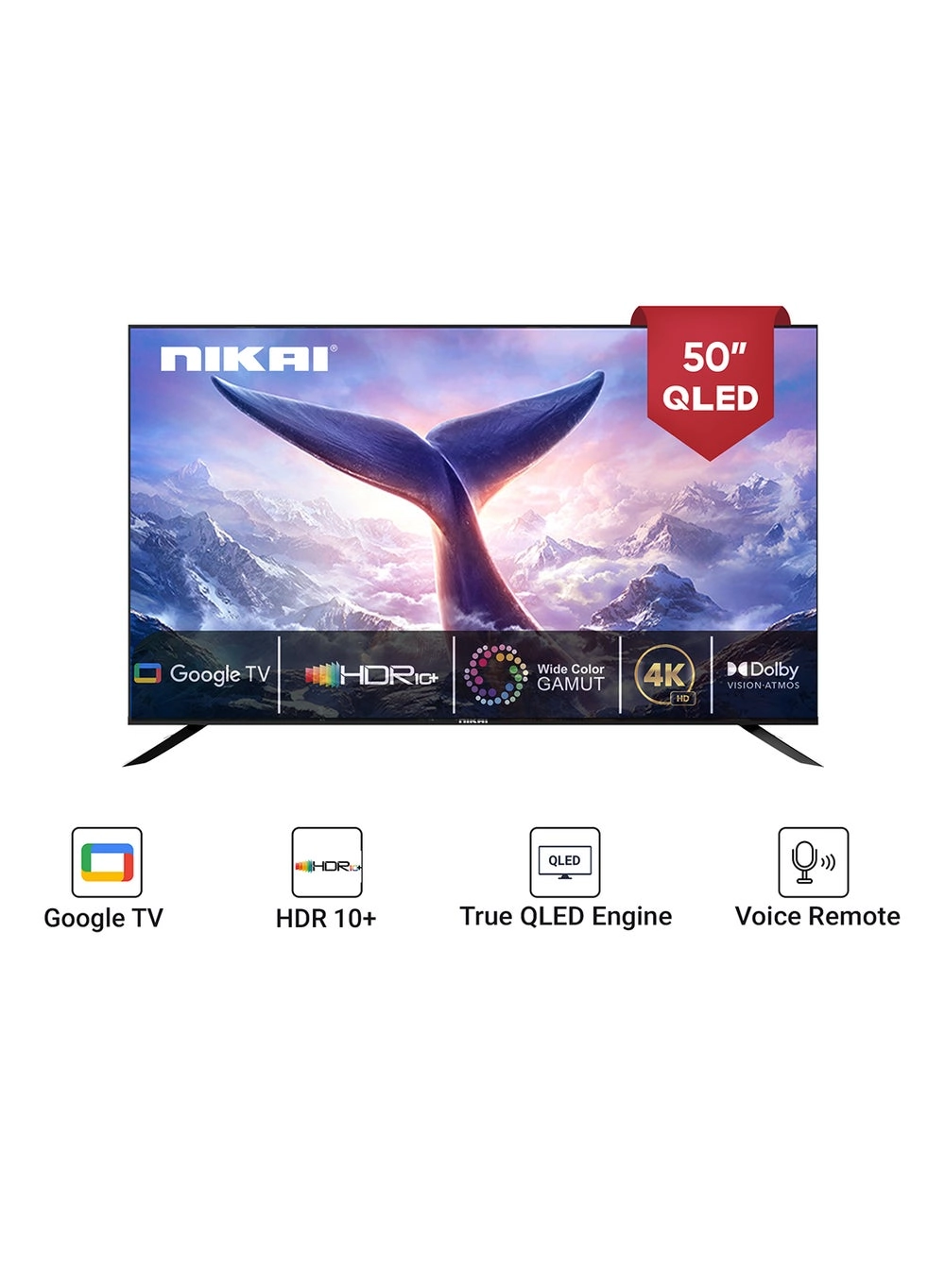 50 Inch 4K QLED Ultra HD Smart Google TV NPROG50QLED Review
