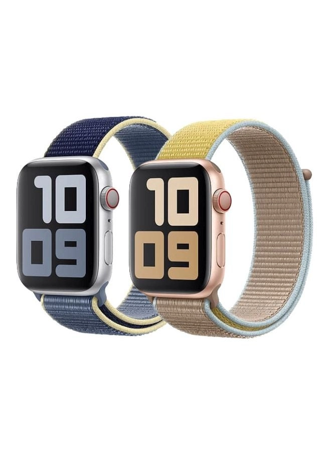 Pack Of 2 Replacement Nylon Straps for Apple Watch 44mm (AP3003) Review